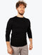 250 Men's Merino Long Sleeve Base Layer Comfort Zone - Black